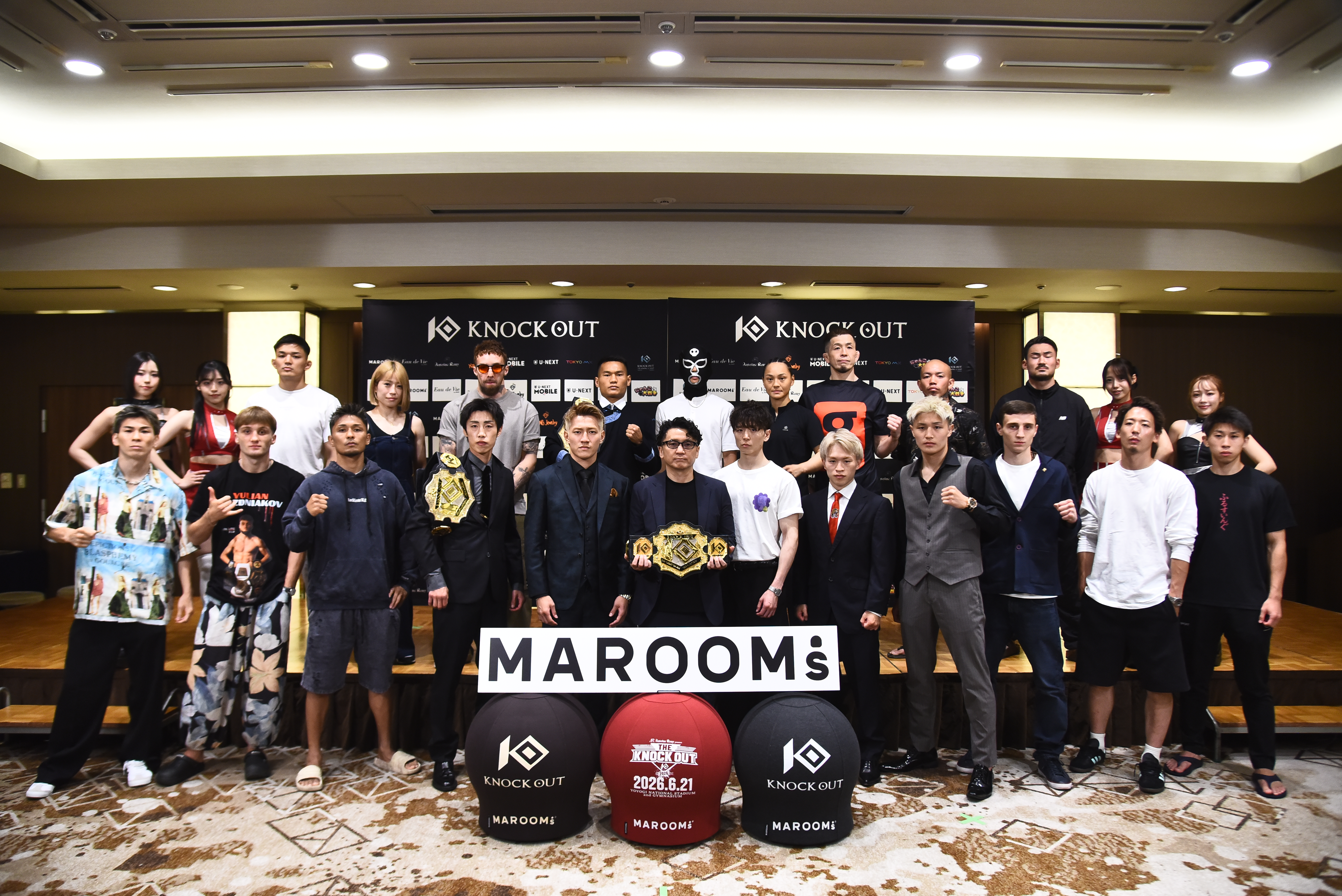 6.21 KNOCK OUT.65 ～THE KNOCK OUT 2026～｜公式計量・会見レポート