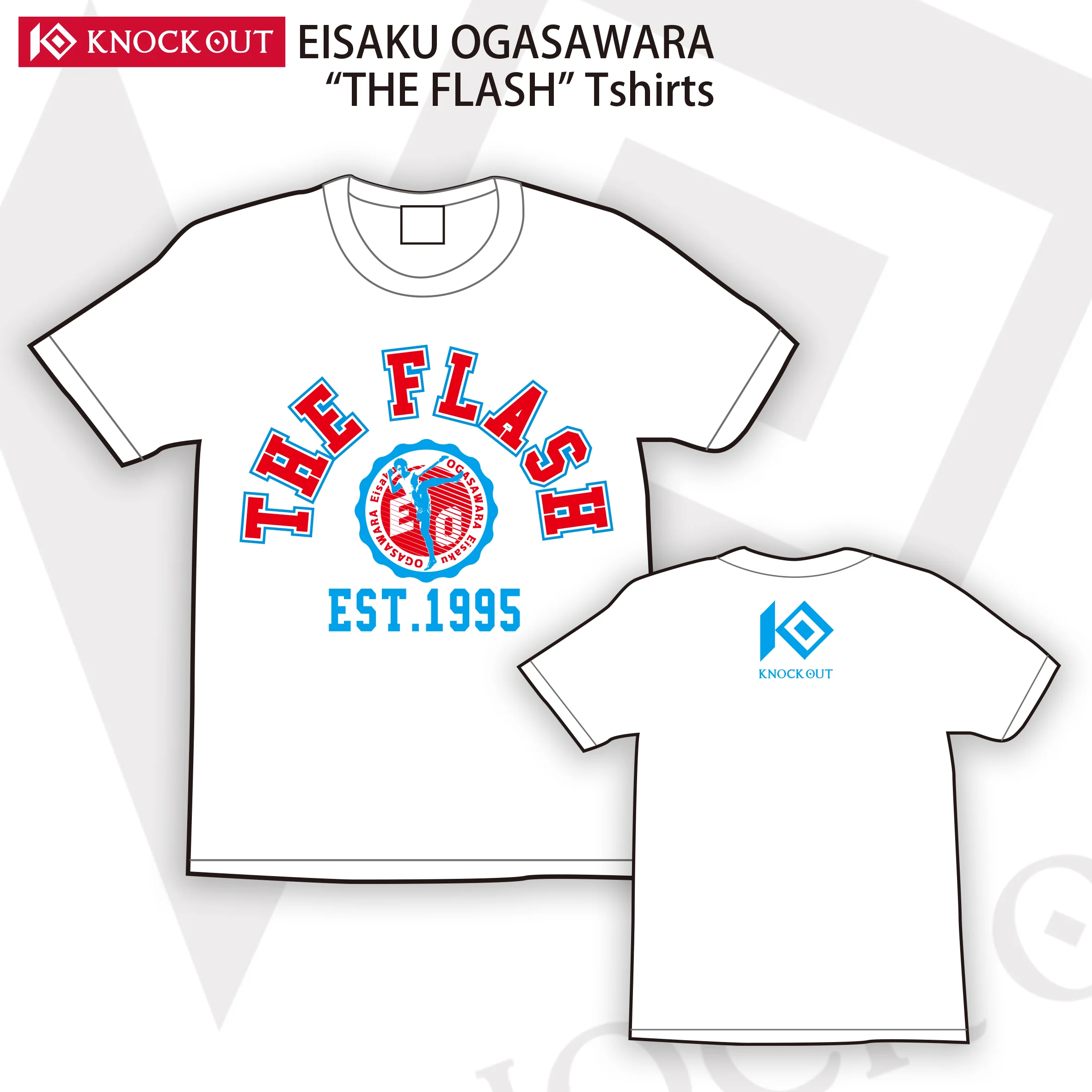 小笠原瑛作「THE FLASH」Tシャツ